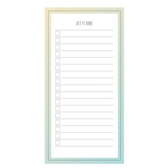 Post-it Printed Notes with Magnet Green Border - 50 sheets - Picture 2 of 2